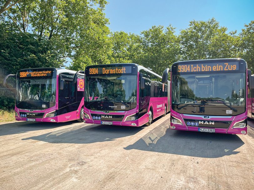Modernising the Riedbahn: DB SEV relies on replacement transport services with IVU.cockpit and IVU.box.gateway